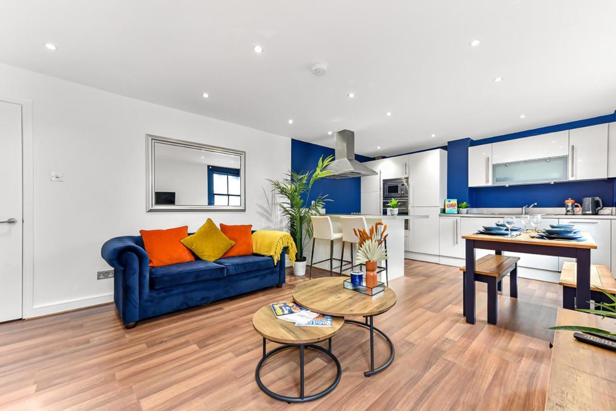 Spacious Cosy 2 Bed Flat, Central Londen Buitenkant foto